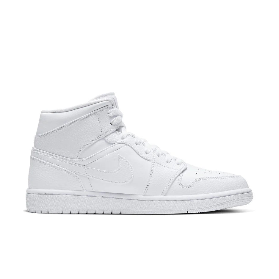 NIKE AIR JORDAN 1 RETRO MID TRIPLE WHITE 2.0