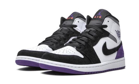NIKE AIR JORDAN 1 RETRO MID SE COURT PURPLE