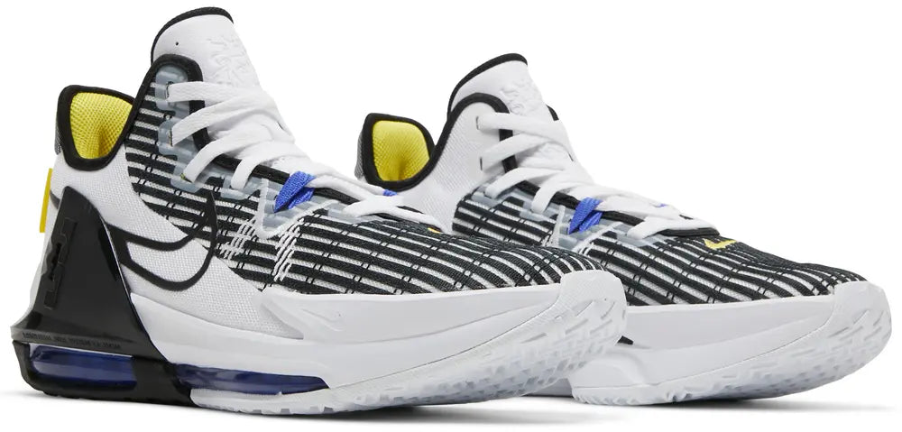 NIKE LEBRON WITNESS VI WHITE PURPLE GOLD