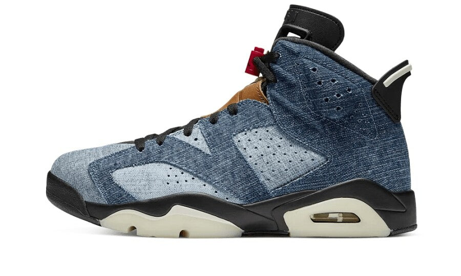 NIKE AIR JORDAN 6 RETRO WASHED DENIM