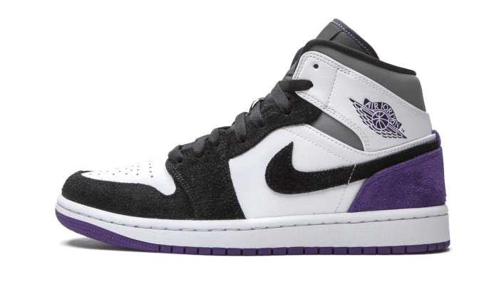 NIKE AIR JORDAN 1 RETRO MID SE COURT PURPLE