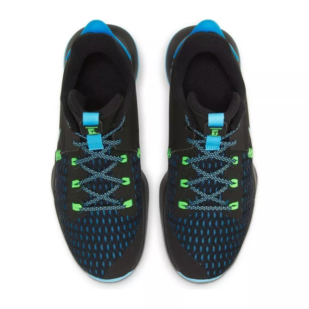 NIKE LEBRON WITNESS V BLACK LIGHT BLUE FURY