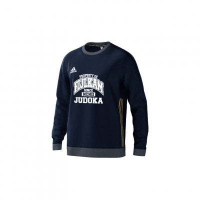 FELPA ADIDAS FIJLKAM ATLETA BLU