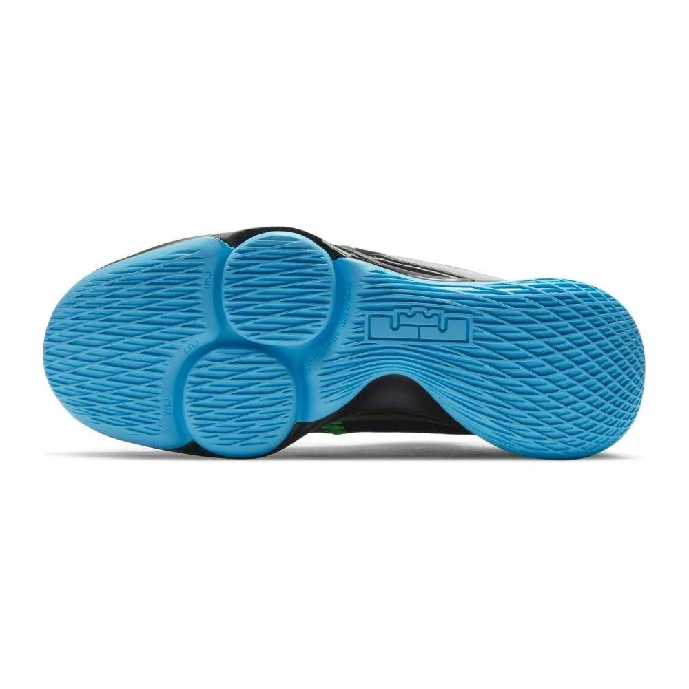 NIKE LEBRON WITNESS V BLACK LIGHT BLUE FURY