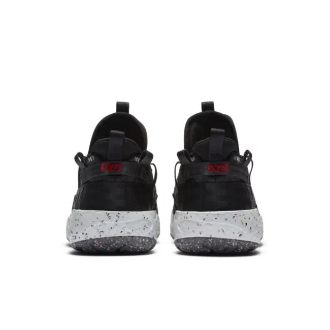 NIKE AIR JORDAN CRATER BLACK UNIVERSITY RED