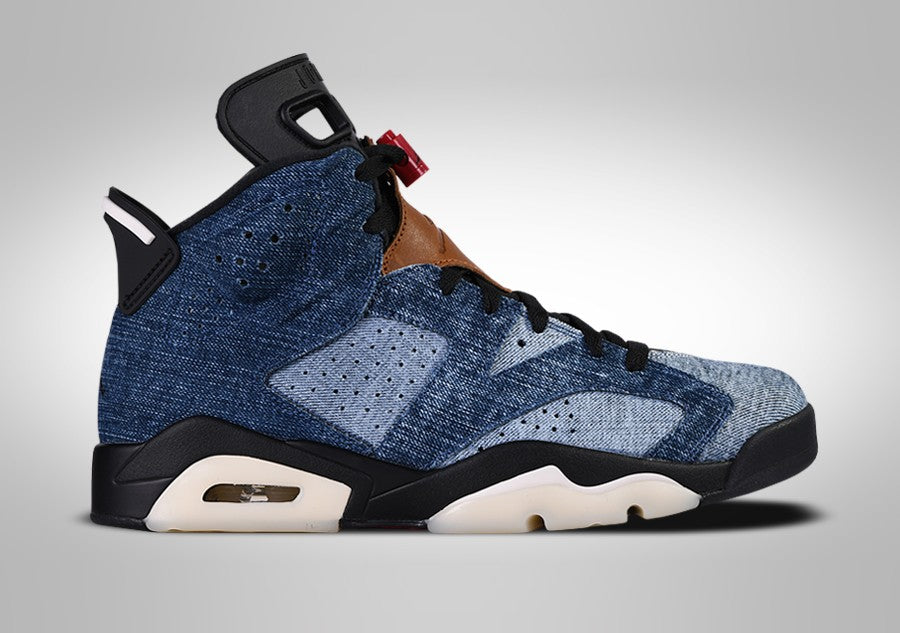 NIKE AIR JORDAN 6 RETRO WASHED DENIM