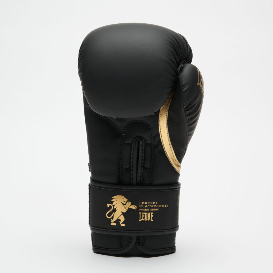 GUANTONI BOXE BLACK & GOLD LEONE 1947 GN059D