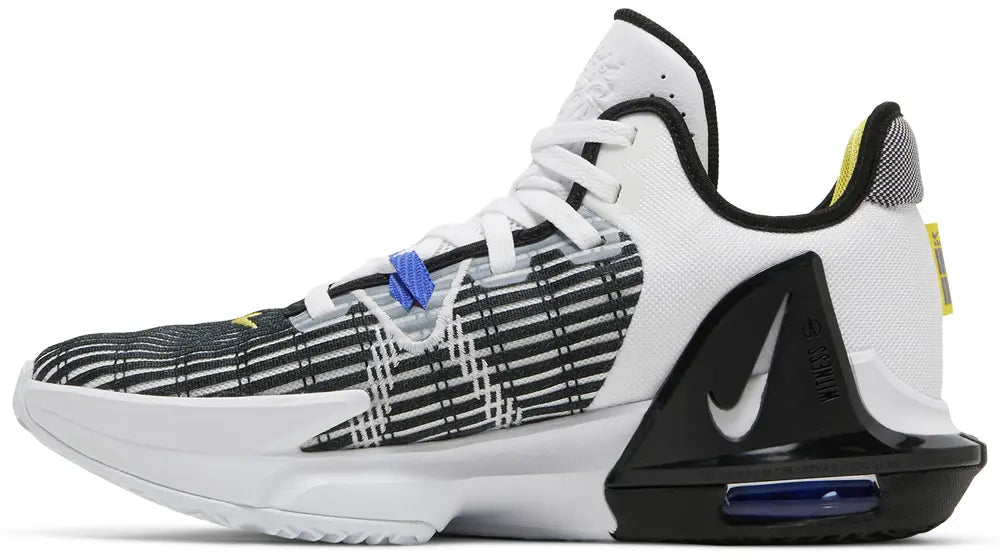 NIKE LEBRON WITNESS VI WHITE PURPLE GOLD