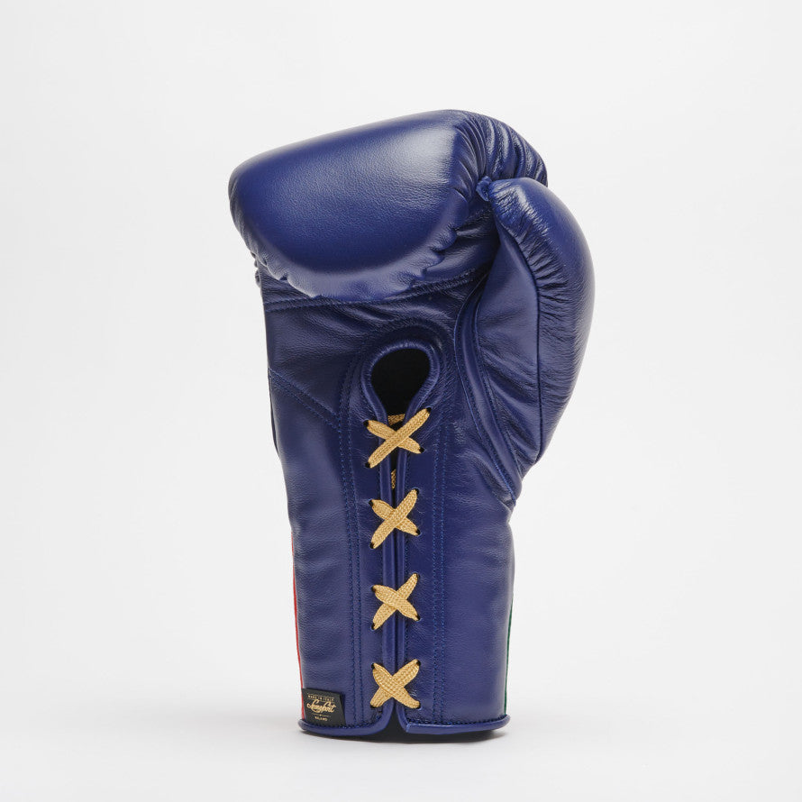 GUANTI BOXE LEONE ORLANDO TRICOLORE LACCI GN003L