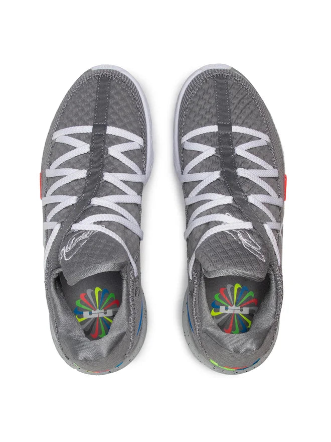 NIKE LEBRON 17 LOW PARTICLE GREY