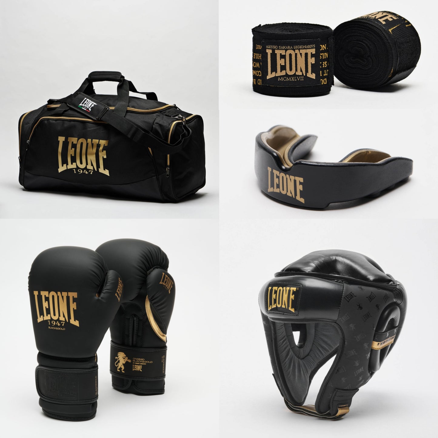 KIT BOXE LEONE 1947 " GOLD "