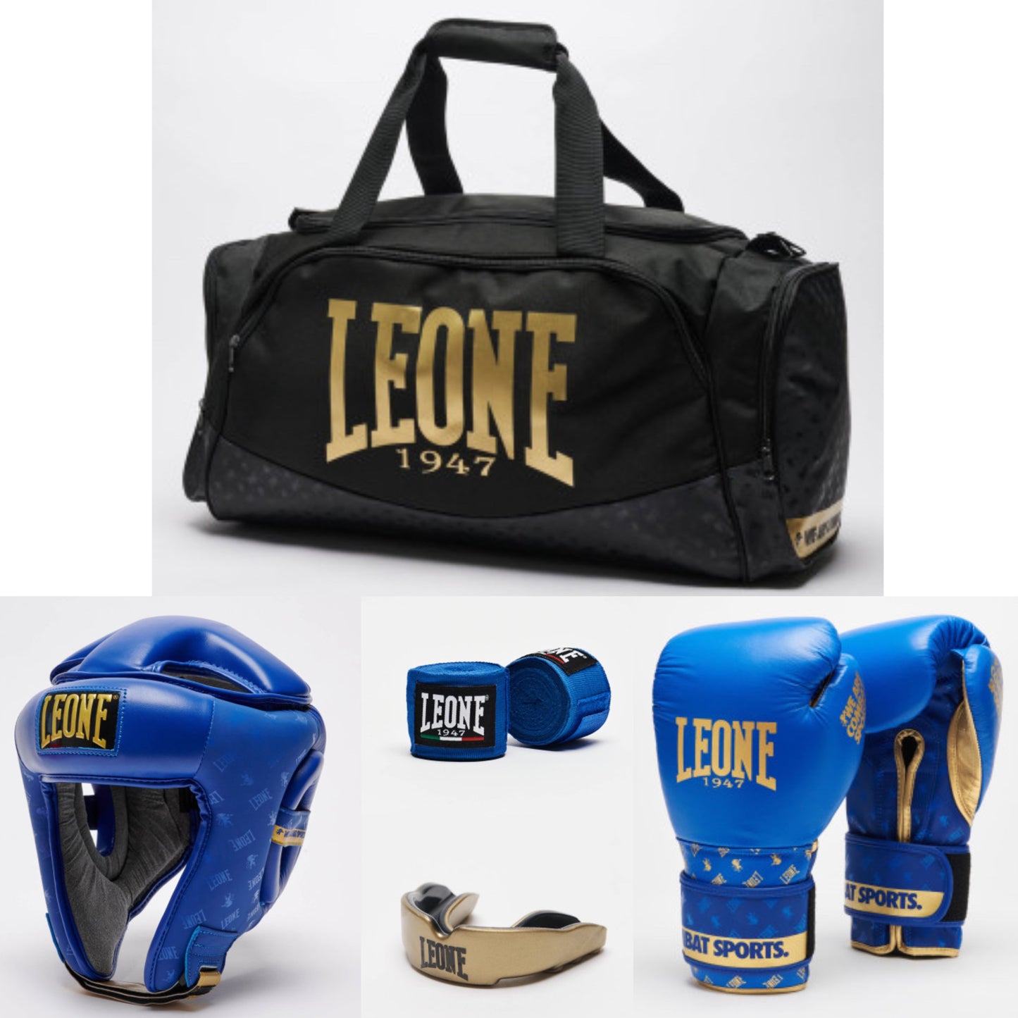 KIT BOXE LEONE 1947 " DNA" BLU