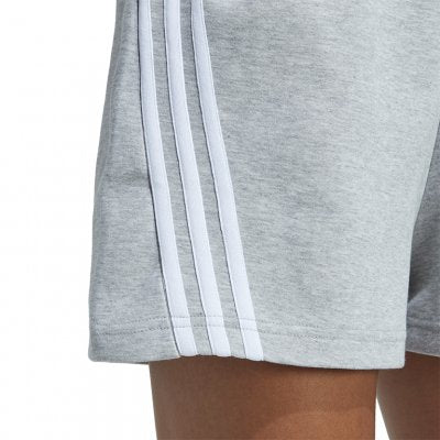 SHORT DONNA ADIDAS W FI 3S - MEDIUM GREY HEATHER