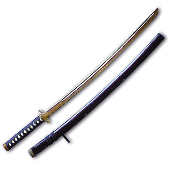 KATANA CON LAMA IN ACCIAIO NON AFFILATO CM 71