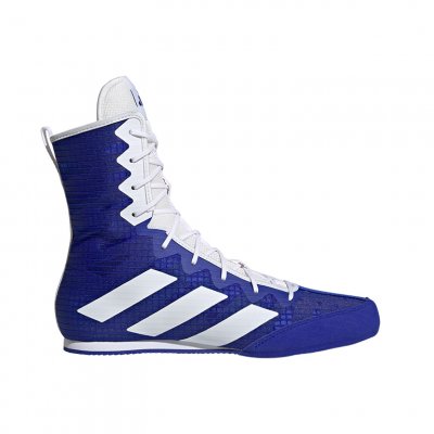 SCARPE ADIDAS BOX HOG 4 LUCBLU/FTWWHT/PREBLU