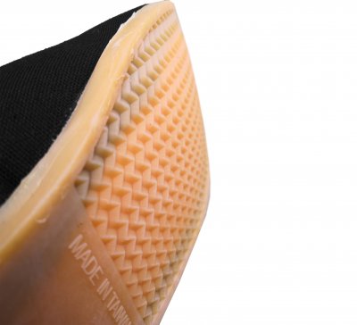 SCARPE KUNG FU IN COTONE CON SUOLA IN GOMMA