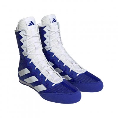 SCARPE ADIDAS BOX HOG 4 LUCBLU/FTWWHT/PREBLU