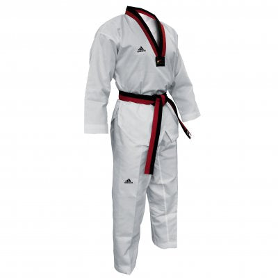 UNIFORME ADIDAS TAEKWONDO "ADI-POOM" IN POLYCOTTON LOGO WTF