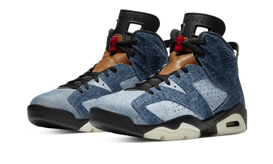 NIKE AIR JORDAN 6 RETRO WASHED DENIM