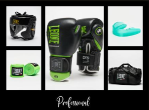 KIT BOXE LEONE 1947 " PROFESSIONAL "