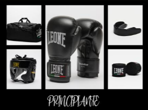 KIT BOXE LEONE 1947 "PRINCIPIANTE" NERO