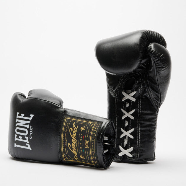 GUANTI BOXE LEONE ORLANDO CLASSICO LACCI GN002L