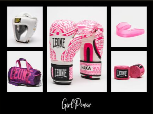 KIT BOXE LEONE 1947 " GIRL POWER "