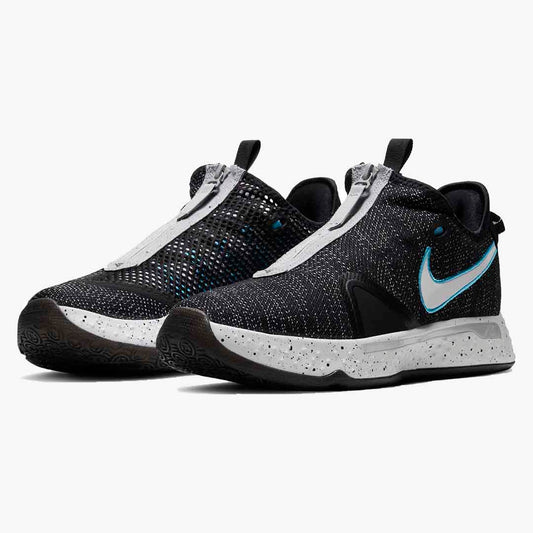 NIKE PG 4 HEATHER BLACK BLUE PAUL GEORGE