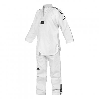 DOBOK DA TAEKWONDO ADIDAS ADI-CLUB COLLO BIANCO