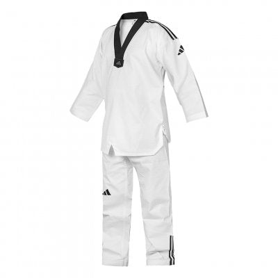 DOBOK DA TAEKWONDO ADIDAS ADI-CLUB COLLO NERO