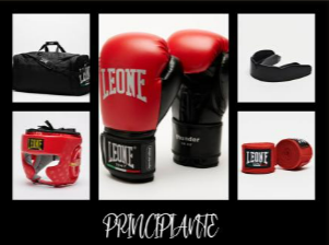 KIT BOXE LEONE 1947 "PRINCIPIANTE" ROSSO