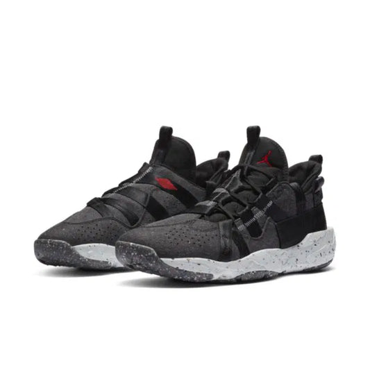 NIKE AIR JORDAN CRATER BLACK UNIVERSITY RED