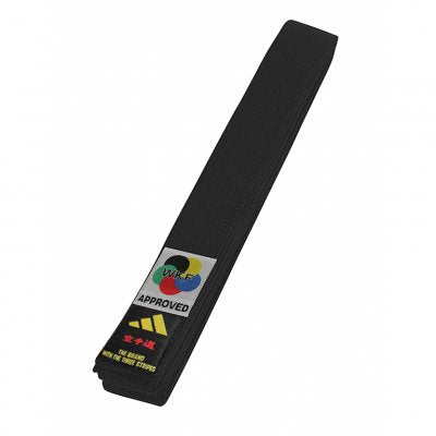 CINTURA ADIDAS ELITE WKF NERA CON KANJI