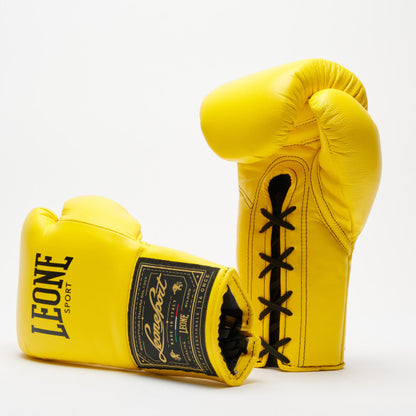 GUANTI BOXE LEONE ORLANDO CLASSICO LACCI GN002L