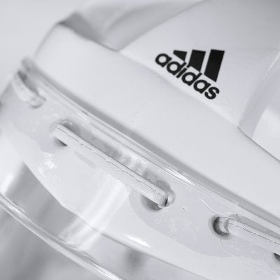 CASCO ADIDAS CON MASCHERA IN PLEXIGLASS WKF