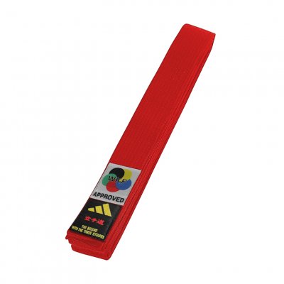 CINTURA ADIDAS ELITE WKF MONOCOLORE CON KANJI