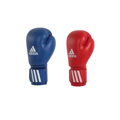 GUANTONI BOXE ADIDAS AIBA IN PELLE CON VELCRO