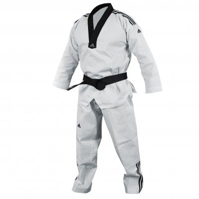 DOBOK DA TAEKWONDO ADIDAS ADI-CLUB COLLO NERO