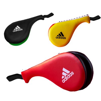 COLPITORE DOPPIO ADIDAS IN PU PER TAEKWONDO KIDS MIS. XS