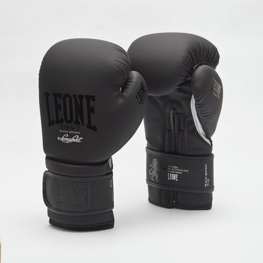 GUANTONI BOXE BLACK & WHITE LEONE 1947 GN059