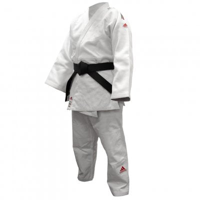 JUDOGI ADIDAS J730 IJF CHAMPION III SLIM CON STRISCE ITALIA