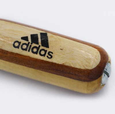 CORDA ADIDAS IN CUOIO CON MANICI IN LEGNO