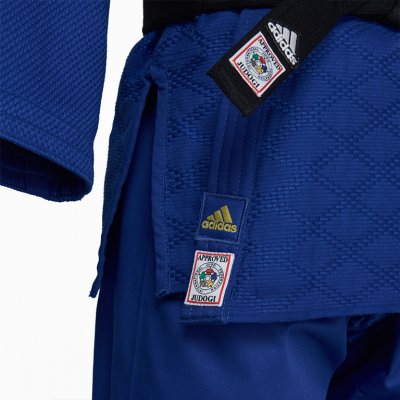 JUDOGI ADIDAS J730 IJF CHAMPION III CON STRISCE ORO