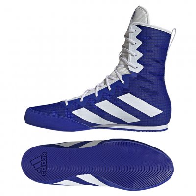 SCARPE ADIDAS BOX HOG 4 LUCBLU/FTWWHT/PREBLU